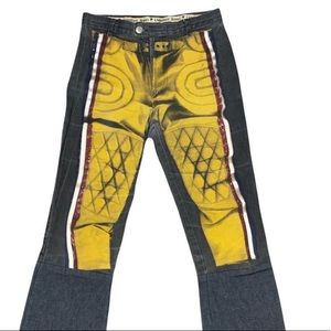 Jean Paul Gaultier trompe l’oeil jeans